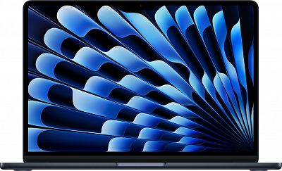 Ноутбук Apple MacBook Air 13" (M4, 2025) 16 ГБ, 256 ГБ SSD, "полуночный черный"